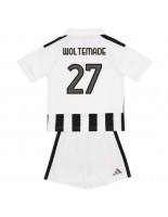 Juventus Nick Woltemade #27 Domácí dres pro děti 2026-27 Krátký Rukáv (+ trenýrky)